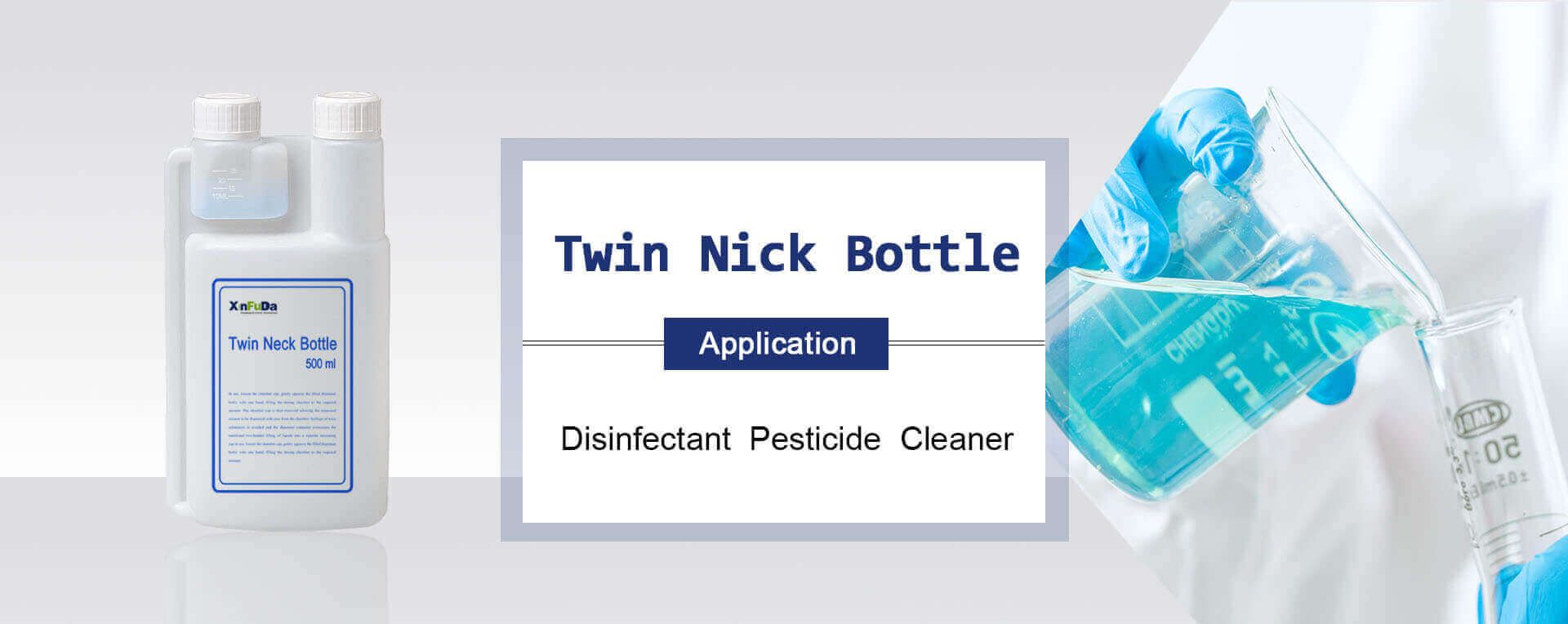 twin neck bottle
