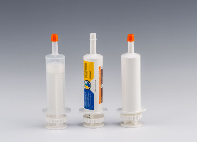 Horse paste syringe factory