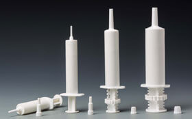 Types of veterinary syringes