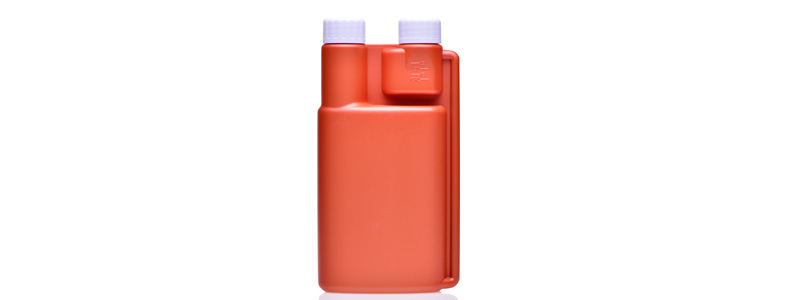 What is plastic twin neck bottle