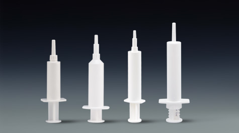 Material characteristics of veterinary syringe