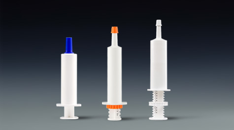 Material characteristics of veterinary syringe