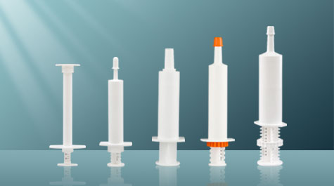 Detection of residue on ignition of veterinary syringe