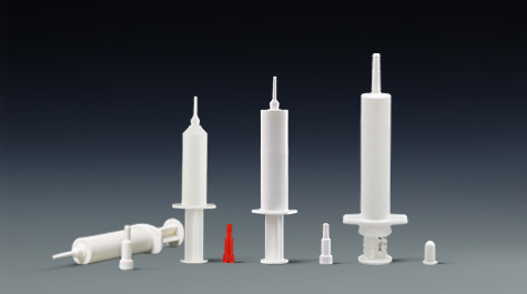 Attention on the use of plastic intramammary syringe