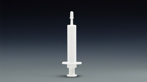 Sealing test of syringe for grease