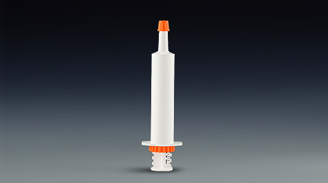 Ethylene oxide sterilization process for veterinary syringes