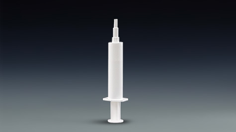 Packaging syringe for mastitis