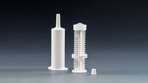 Printing method of syringe plunger scale