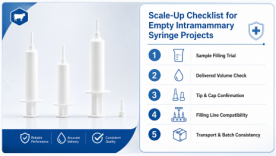 From Pilot Samples to Bulk Filling: How to Qualify an Empty Intramammary Syringe