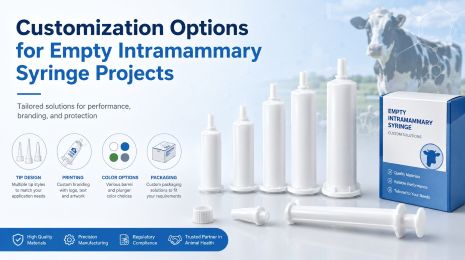 How Customization Options Improve Empty Intramammary Syringe Projects How Customization Options Improve Empty Intramammary Syringe Projects