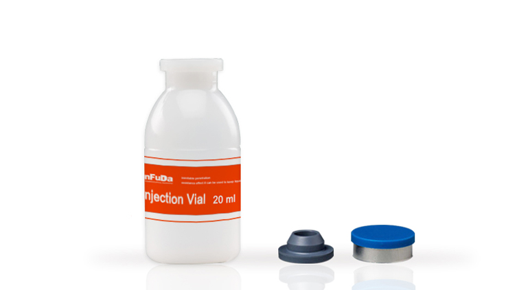 20ml empty liquid plastic sterile vaccine vials for injection B2