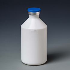 250ml PE plastic vaccine bottle for for veterinary vaccine with rubber cap B31