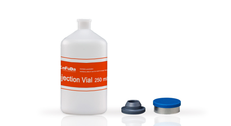 PE 250ml plastic EO sterile injection vaccine vial for animal  B49