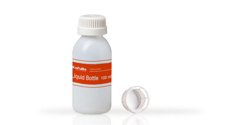 100ml HDPE liquid bottle A69