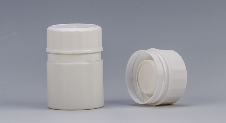 50ml HDPE bottle with desccant cap