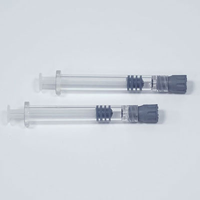plastic luer lock applicator for pet